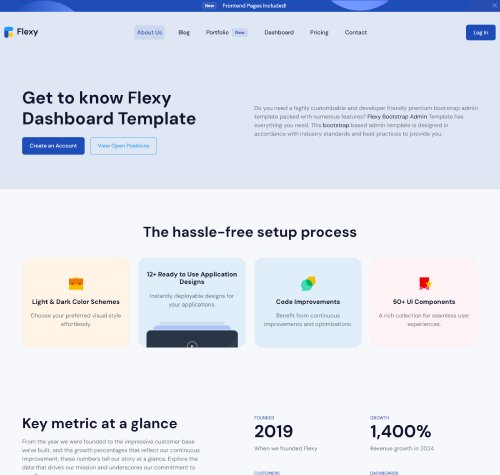 bootstrap admin template for crm