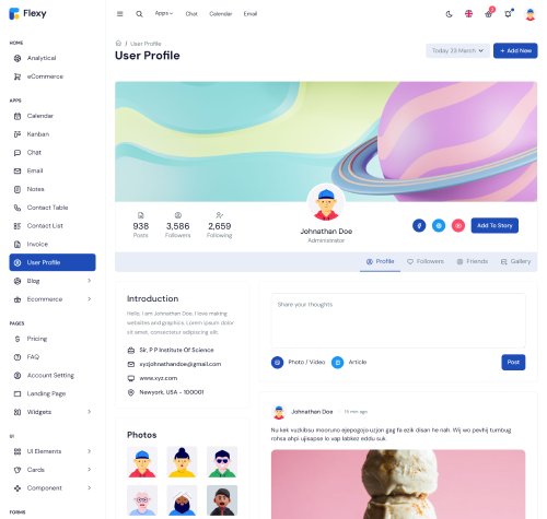 bootstrap admin template for crm